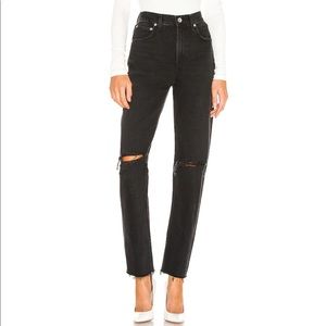 Agolde Cherie High Rise Straight Jeans